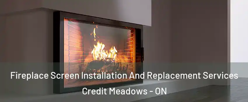 Fireplace Screen Installation And Replacement Services Credit Meadows - ON